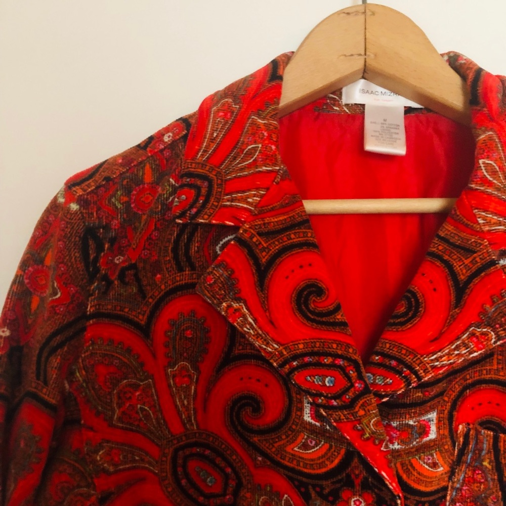 "Vintage" Isaac Mizrahi Corduroy Blazer